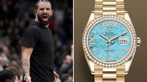 drake's rolex dial